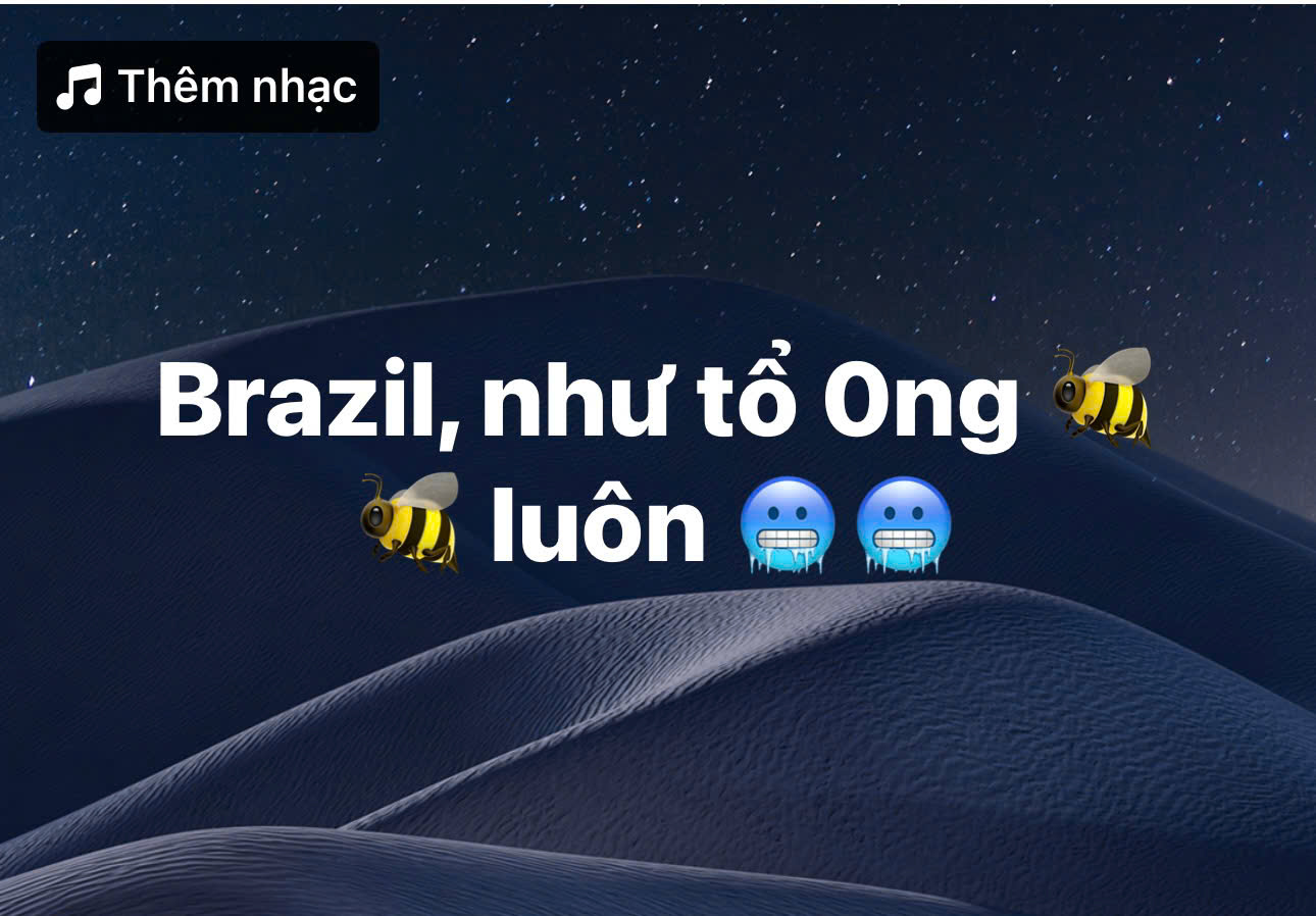 Brazil, như tổ ông luôn